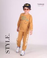 ست راحتی پسرانه طرح لبخند
